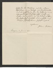 Nachlass Franz Steindachner, Brief von Johann Santarius an Franz Steindachner (30.01.1904), Inv.Nr. 434.01, Seite 2